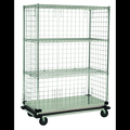 Technibilt Shelving Systems MED-SD Unit, w/Casters, 4-Shelf, 18x60x81 MED-SD867CH